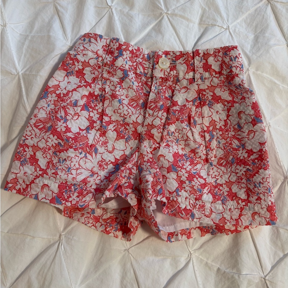 Baby Girl Floral Shorts